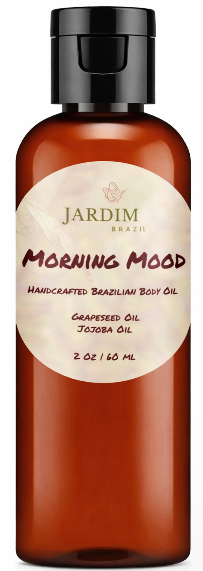 MORNING MOOD Travel Size Handcrafted Brazilian Body Oil (2 Oz)