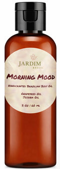 MORNING MOOD Travel Size Handcrafted Brazilian Body Oil (2 Oz)