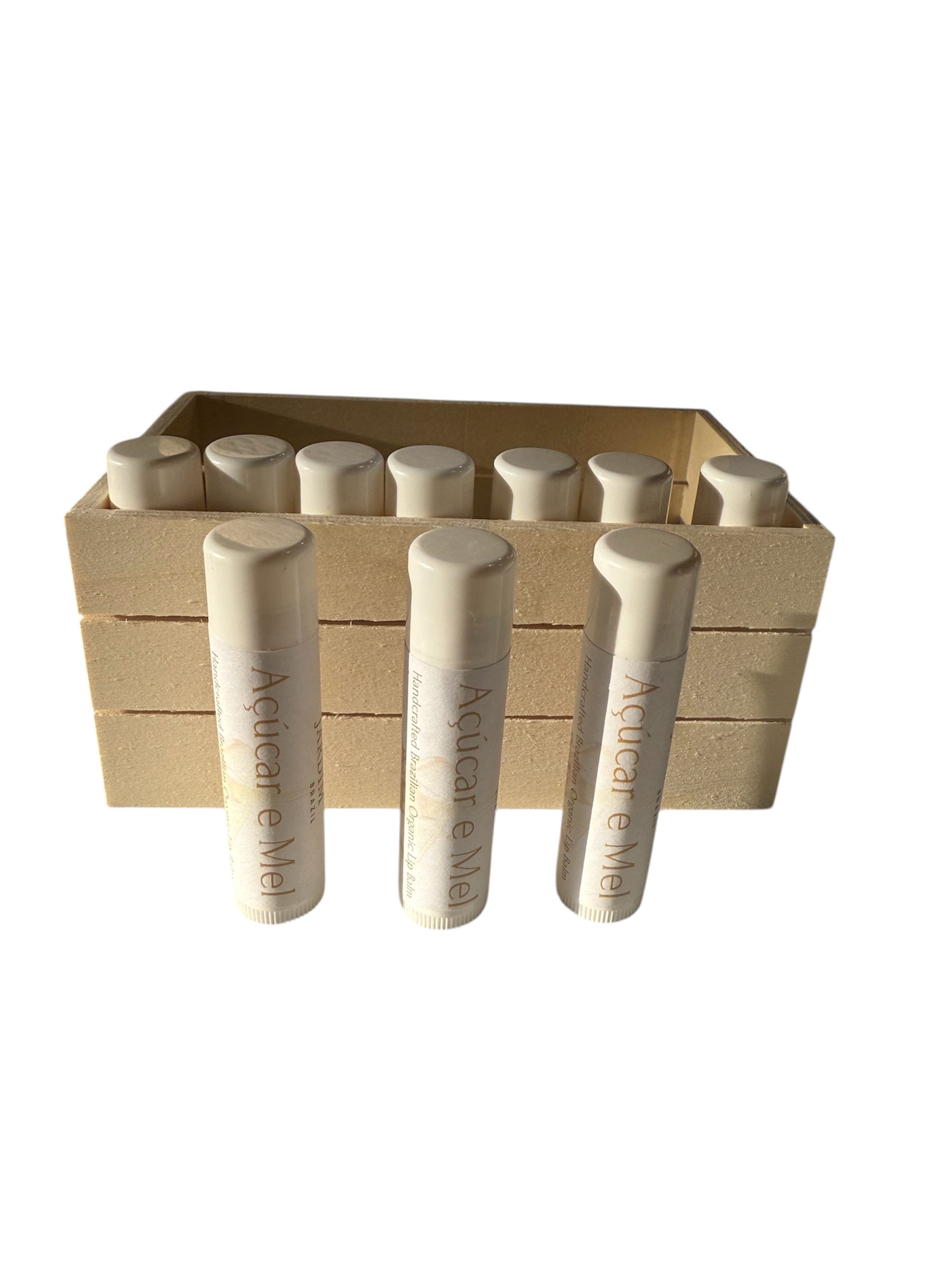 AÇÚCAR E MEL Handcrafted Organic Brazilian Lip Balm